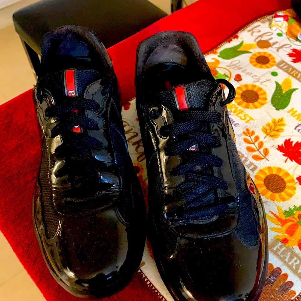 Prada patent leather